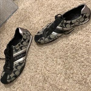 Coach shoes, barely worn